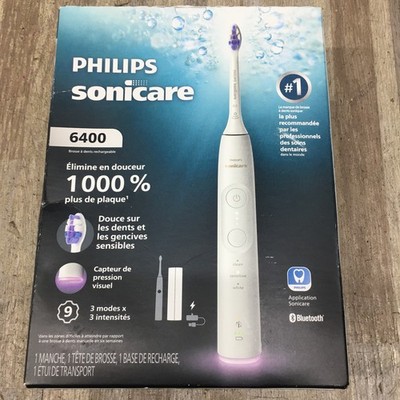 Philips Sonicare 6400 Electric Toothbrush (Black) Sealed NEW