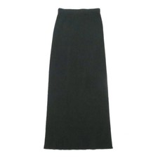 Issey Miyake Women Skirt Size-M 99Ss Issei Pleated Long 90 Vintage M Dark Green
