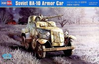Modell Ba-10 Hobby Boss 1/35. Schwerer Panzerwagen Sowjetisch Wwii, 260+ Teile