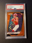 2024 Panini Orange Lazer Prizm #347 Jayden Daniels RC Rookie NM-MT PSA 8