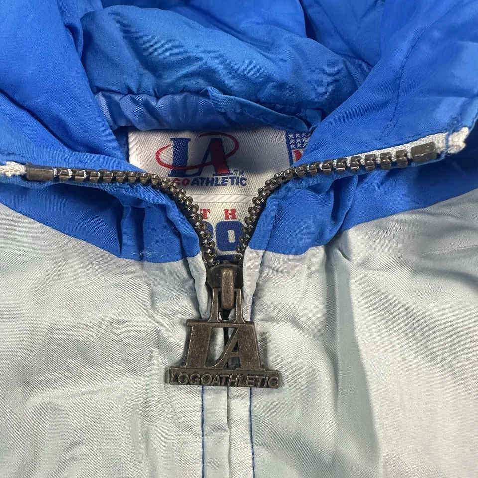 VTG Detroit Lions Logo Athletic Pro Line Jacket Mens XL Shark tooth Authentic - Image 4 of 4