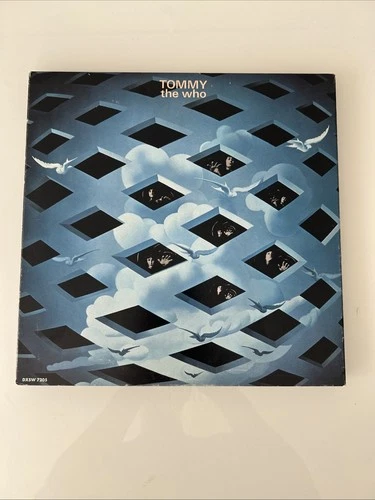 1969 THE WHO U.S. 2-LP "Tommy" DECCA Records DXSW 7205 1st PRESSING with Booklet
