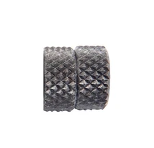 2 PIECE 5/8" DIAMOND PATTERN COARSE PITCH KNURLING WHEEL SET (2220-0314)
