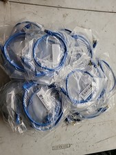 Lot Of 40 Cat6 Cat 6 Blue Ethernet 2' 2 foot ft. Short Cord Patch Cable