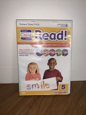 Your Child Can Read Early Reading System for Ages 3 Years 5 DVD Set Used NICE