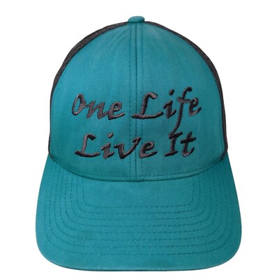 UNISEX One Life to Live Baseball Snap Back Cap/Hat Live Life Snap Back Cap – Beachy Keen Store main image 3