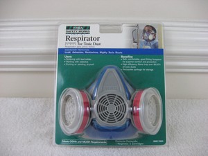 msa safety works toxic dust respirator 817664 new 689853282100 ebay safety works respirator