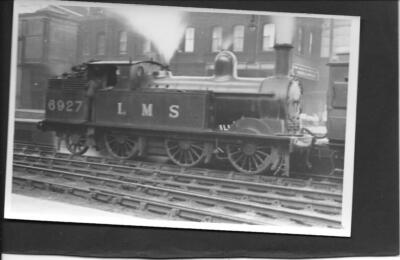 LMSR - EX LNWR - 1560 CLASS 0-6-2T - NO.6927 - VINTAGE IMAGE - # REF L959