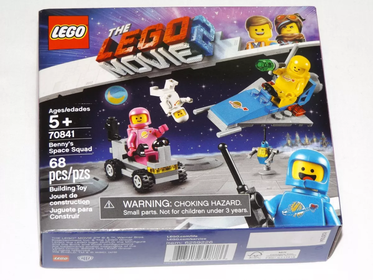 LEGO 70841 Benny s Space Squad MOVIE 2 yellow white pink blue astronaut