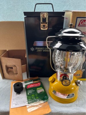 Coleman Seasons Lantern 2007 Limited Edition Unused Japan Vintage