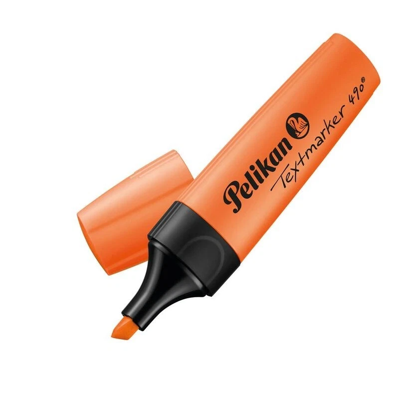 10 x Pelikan Textmarker Leuchtmarker Highlighter 490 Marker 2 -5mm, orange - Bild 2 von 4