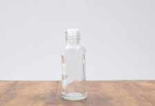 Clear Glass Craft Bottle