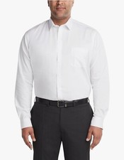 Van Heusen Men's TALL FIT Dress Shirt Comfort Performance Stretch