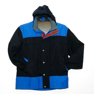 Vintage Tommy Hilfiger Outerwear Performance Cold Stop Men's L Hooded Jacket 