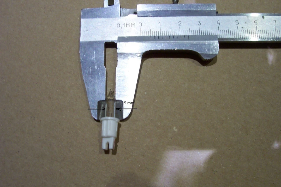 5 Stück Ersatzlampen für 10er 20er 35er 50er 100er Mini Lichterkette z.B. Hellum - Bild 4 von 4