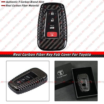 Tundra 2025 Accessories Key Fob Cover For Toyota, Carbon Fiber - Foto 7