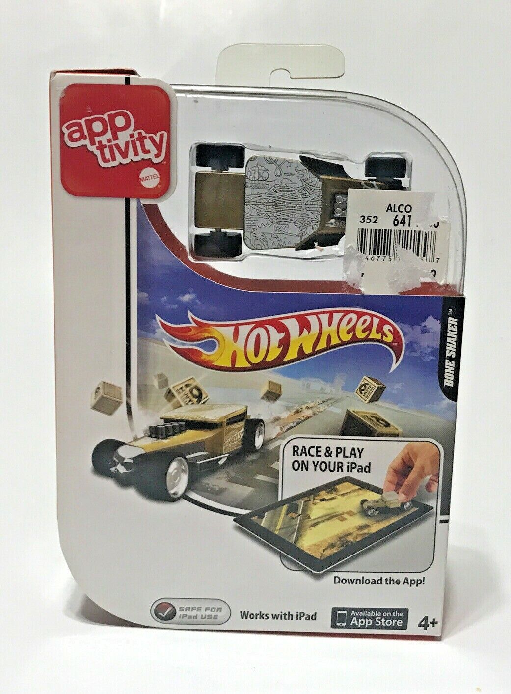 Hot Wheels Apptivity Bone Shaker Race and Play 2011 Works With Ipad App Mattel 