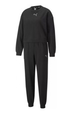 Puma Tracksuit Loungewear Suit Black 847458 01 XS CO81