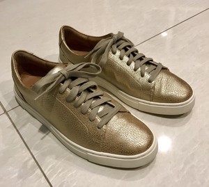 frye leather tennis shoes