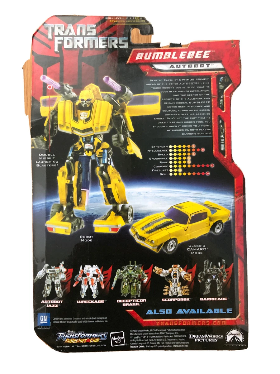 Transformers Movie Deluxe Bumblebee Classic 1974 Camaro eBay