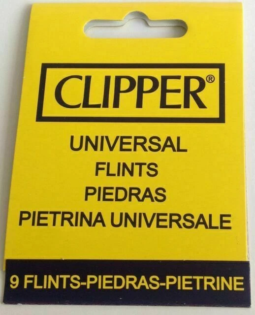 Clipper Card of 9 Flints for Refillable Lighters (CVF0063UK)