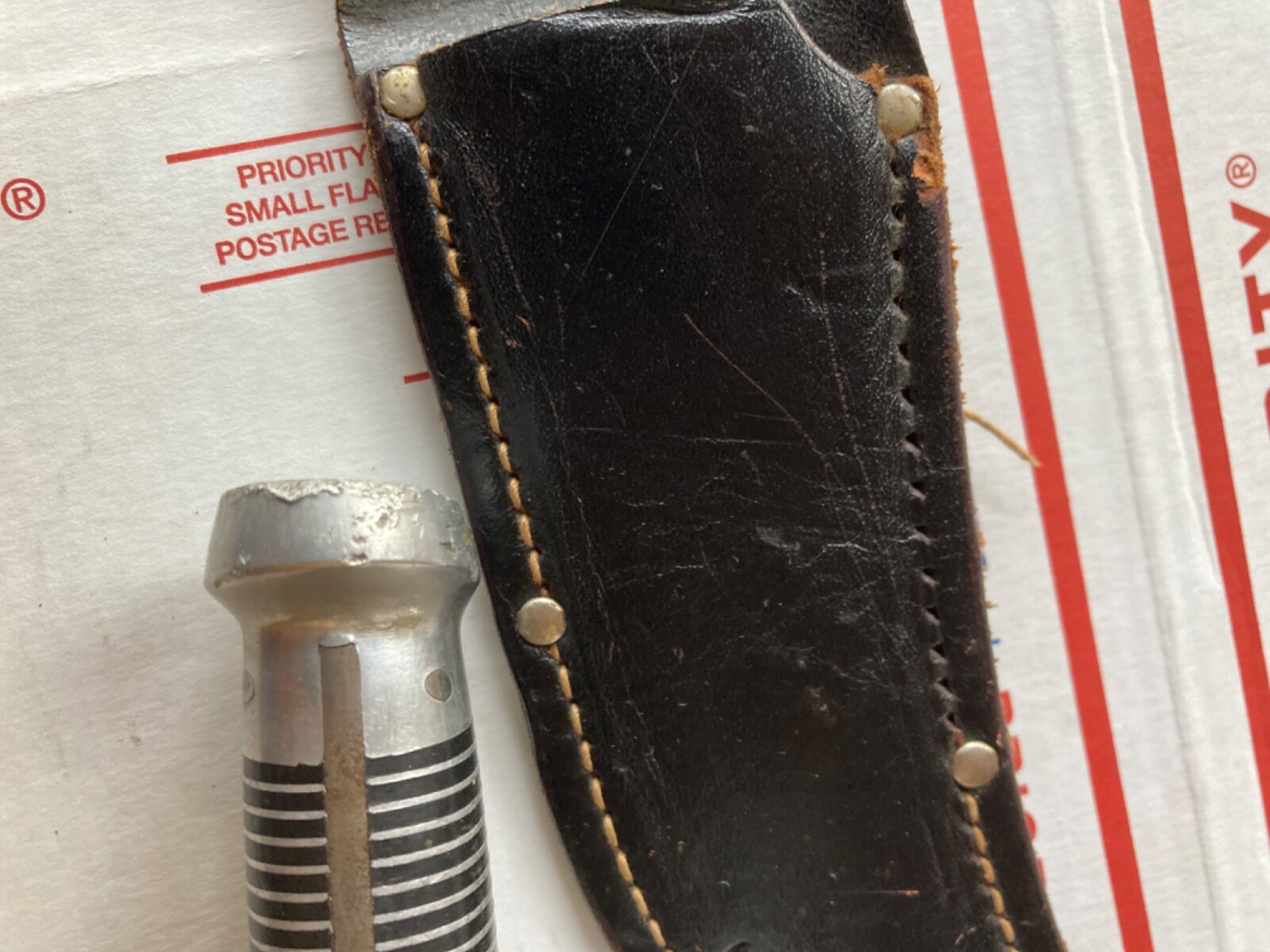 VINTAGE WESTERN BLACK BEAUTY F39 KNIFE eBay