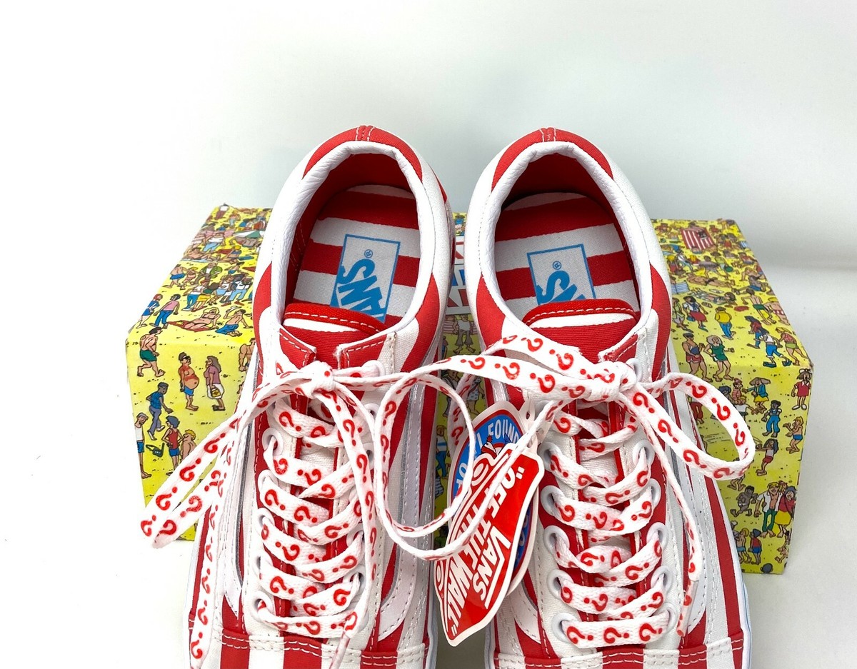 VANS x Where\'s Waldo Old Skool Sneakers VN0A3WKT3UV MENS 8 WOMENS 9.5 VANS Where main image 4