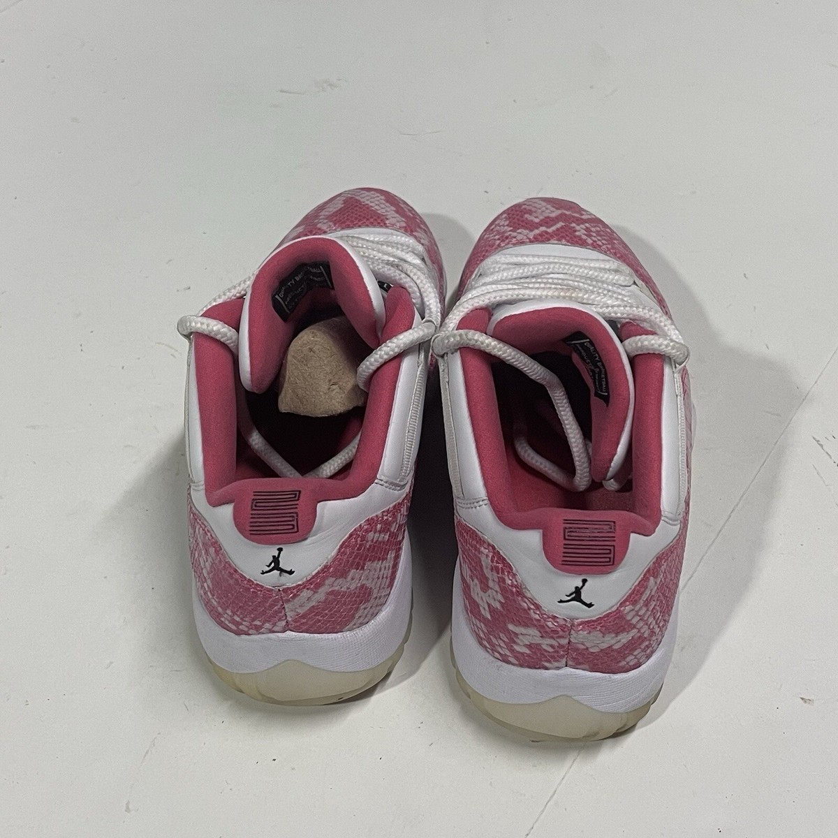 【新品未使用】ALEXIASTAM Nicki Tan x NightChoco Nike Air Jordan 11 XI Retro Women's Size 10 Low Pink