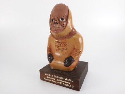 Schering Etrafon Mochica Drinking Garamycin Cream Pharmaceutical Ad Desk Statue