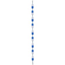Swimming Pool Safety Divider Rope Blue and white ABS plastic