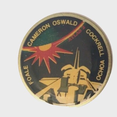 Rockwell International NASA Shuttle Mission STS 56 Discovery LAPEL PIN