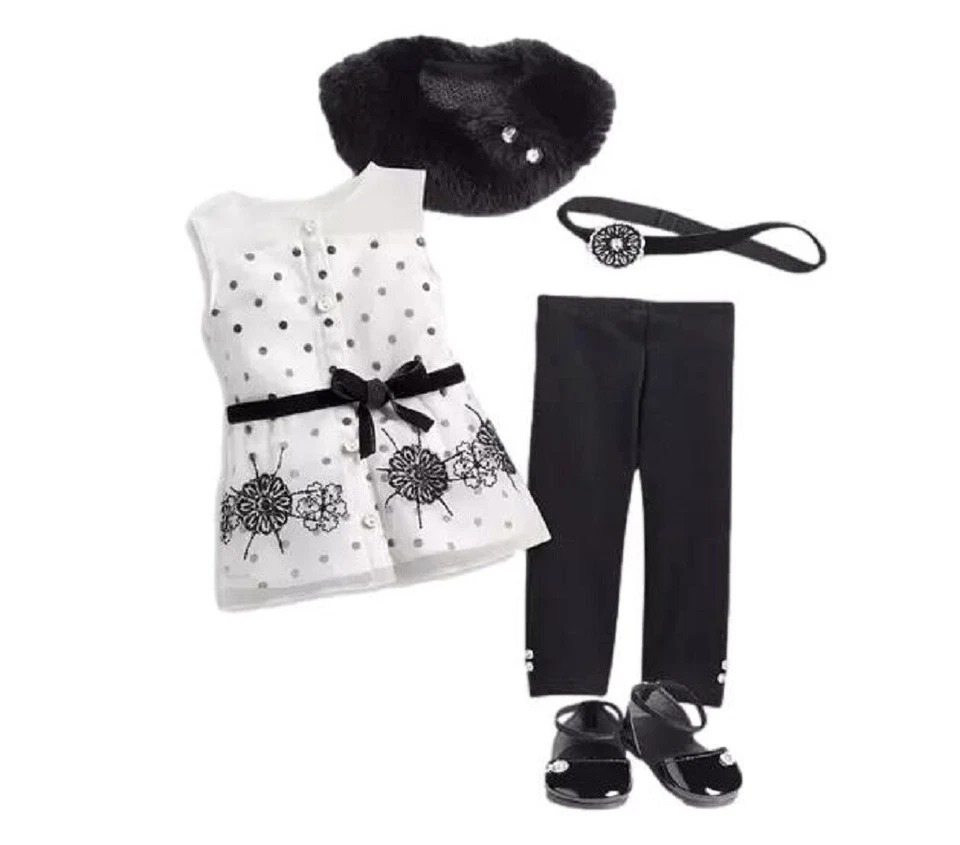 American Girl TM Let It Snow Outfit for 18" Dolls Holiday Christmas Clothes NEW - Image 2 of 4