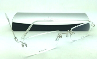 KAZUO KAWASAKI Eyeglasses MP 631 01 NL/52 Rimless Titanium Shiny