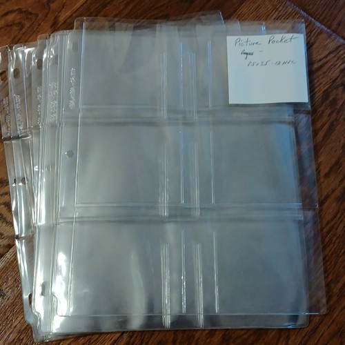 Vintage Photography slides pockets, Gepe Glass Slide Mounts & print file sheets - Picture 9 of 11