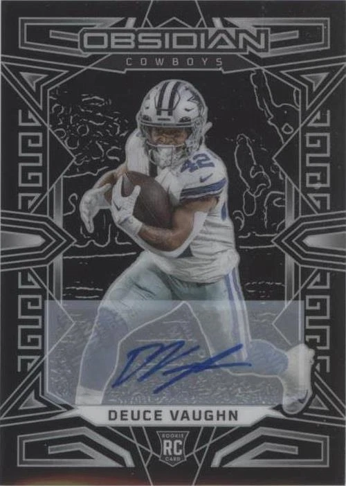2023 Panini Obsidian Deuce Vaughn #124