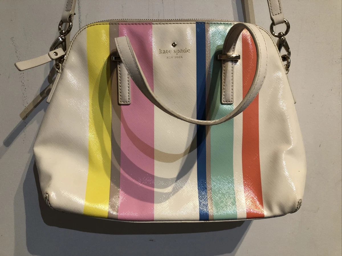 Kate Spade Cedar Street Maise Multi Stripe Purse