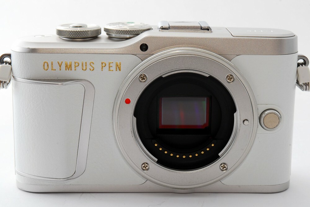 Olympus PEN E-PL9 16.1MP 14-42mm Lens Set White [Exc+++] w/8GB