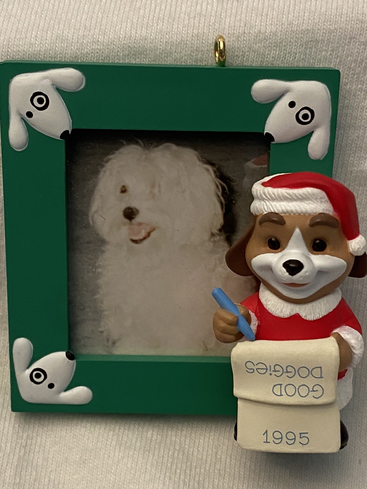 Dog Memorial Photo Frame - Custom Pet Keepsake Ornament