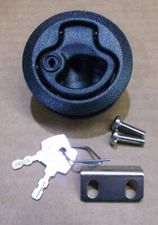 Southco M1-43 Slam Latch,2"  Locking, Black ABS Boat , Box of 2