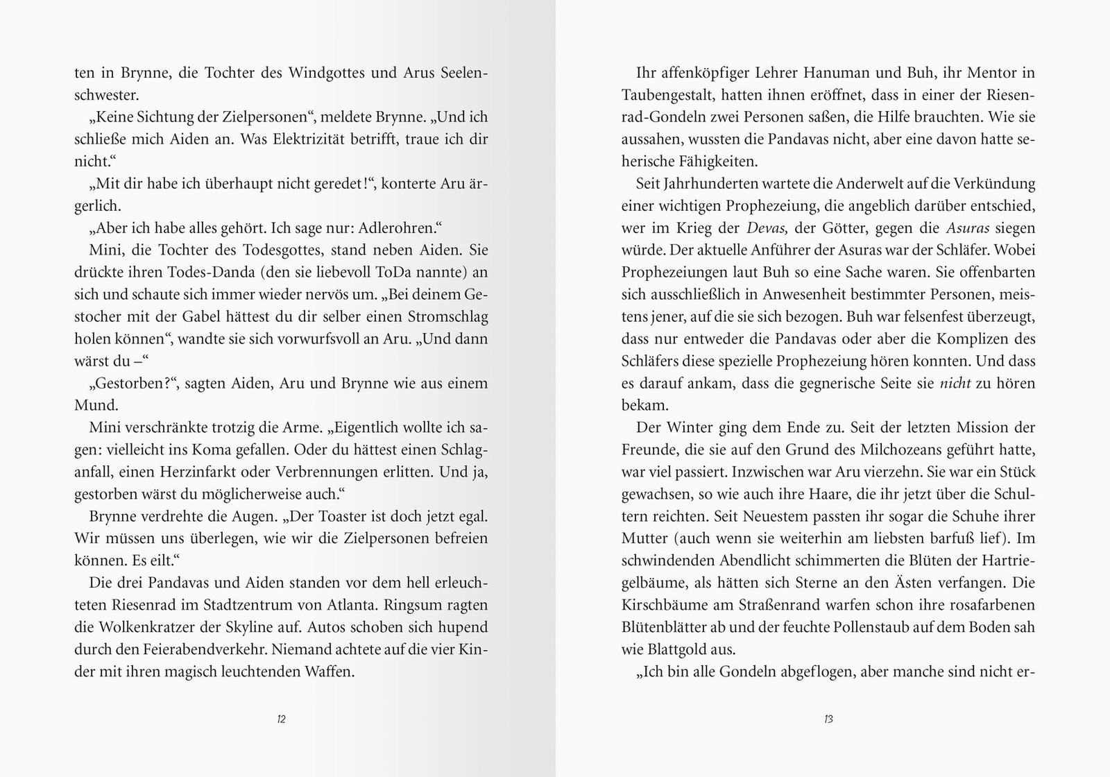 Thumbnail - Aru Gegen Die Götter, Band 3: Das Geheimnis Des Wunschbaums Roshani