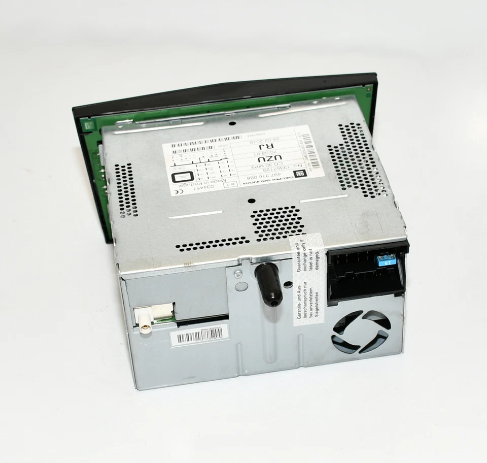 Autoradio CD-Radio  13357129 KOHLEFARBEN PIANO Corsa D Original Delphi - Bild 3 von 4