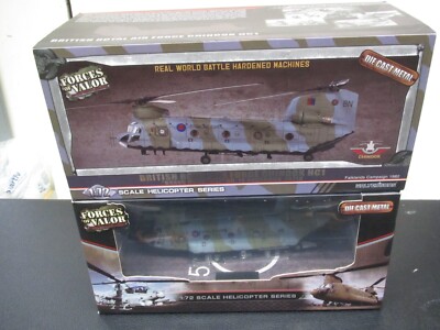 Forces of Valor-Boeing Chinook HC1 ''Bravo November '' No. 18 Squadron ZA718 NEW