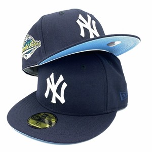 baby blue yankee fitted