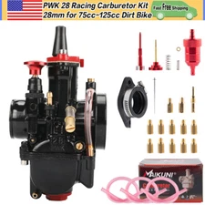 PWK 28 mm Carburetor Kit For Racing 75cc 125cc 2T 4T Carb Dirt Bike Motorcycle