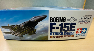 Tamiya 1/32 Boeing F-15E Strike Eagle 60312 from Japan Plastic