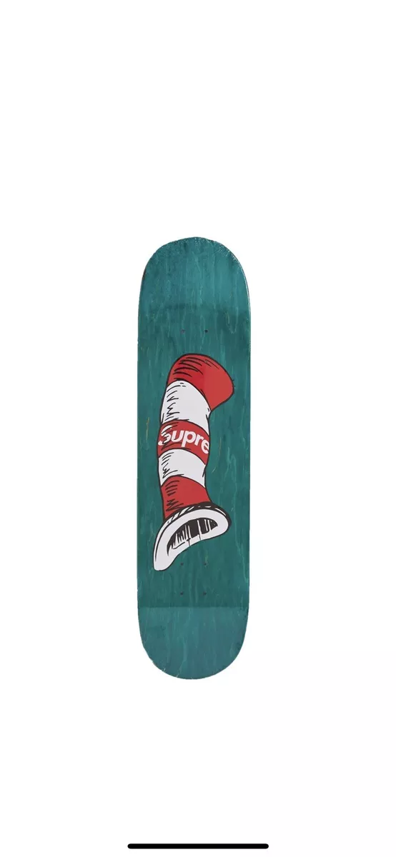 Supreme skateboard cat in the hat sale