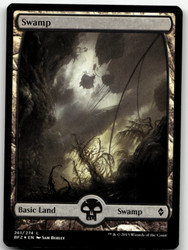 Swamp (261) Full Art - Battle for Zendikar