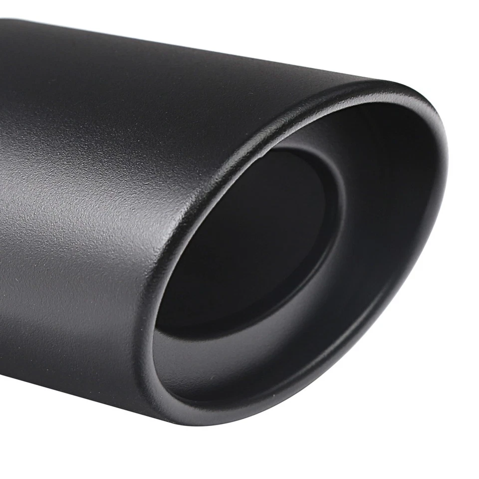 Tubo de escape trasero silenciador punta trasera accesorios redondos para Volkswagen Jetta sedán Foto 3 de 4