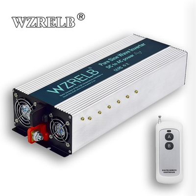 #ad Pure Sine Wave Inverter 48V Power 3000W Home Solar System Car Camp Motor Remote $208.05