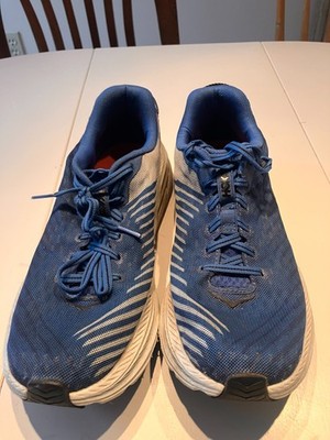 Hoka One One Rincon blue, long distance, ultra, marathon running shoes. size 9.